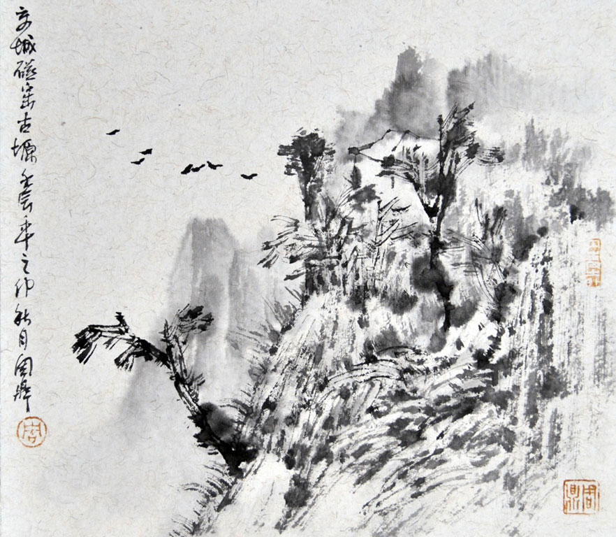 畫(huà)家周鼎作品
