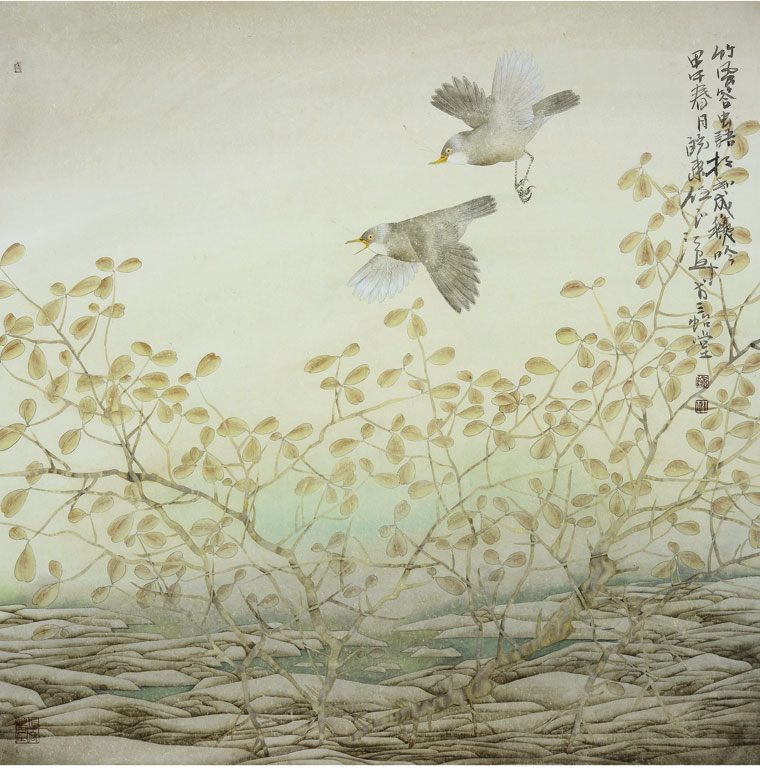 畫家任正江花鳥畫