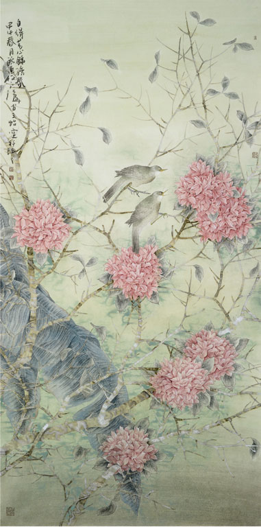 畫家任正江花鳥畫