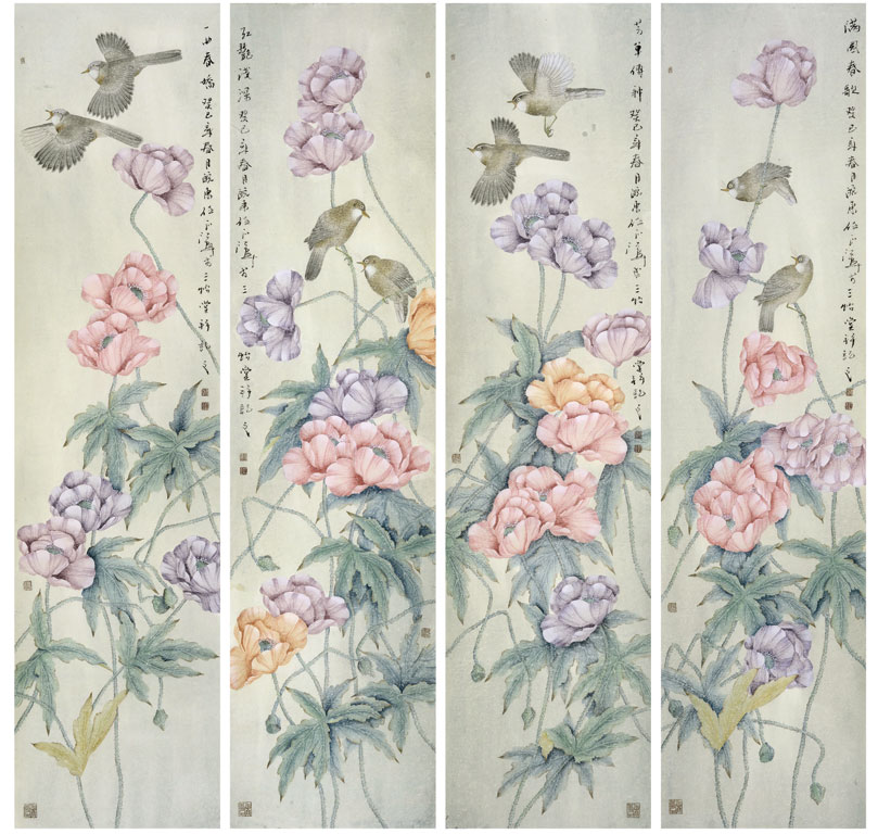 畫家任正江花鳥畫