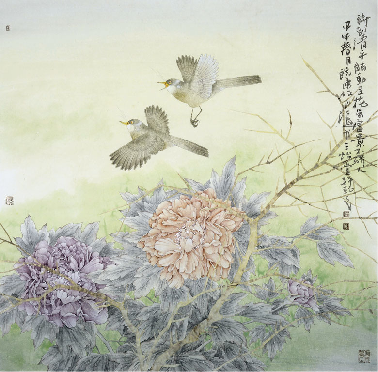 畫家任正江花鳥畫