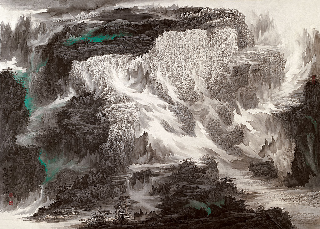 管苠棡山水畫