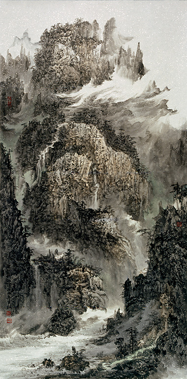 管苠棡山水畫